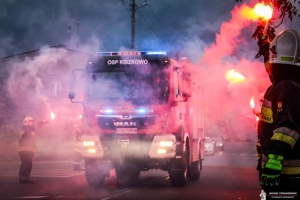 OSP Kiszkowo powitało nowy wóz bojowy