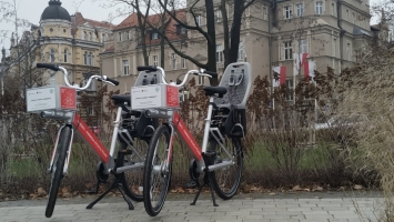 Rowery miejskie z fotelikami dla najmłodszych już w Gnieźnie 