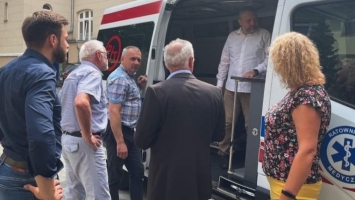 Nowy ambulans transportowy zasili flotę pojazdów Szpitala.