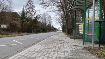Ukończono budowę chodnika w Goślinowie.