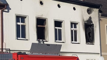 Tragiczny pożar w Łabiszynie. Nie żyje jedna osoba!